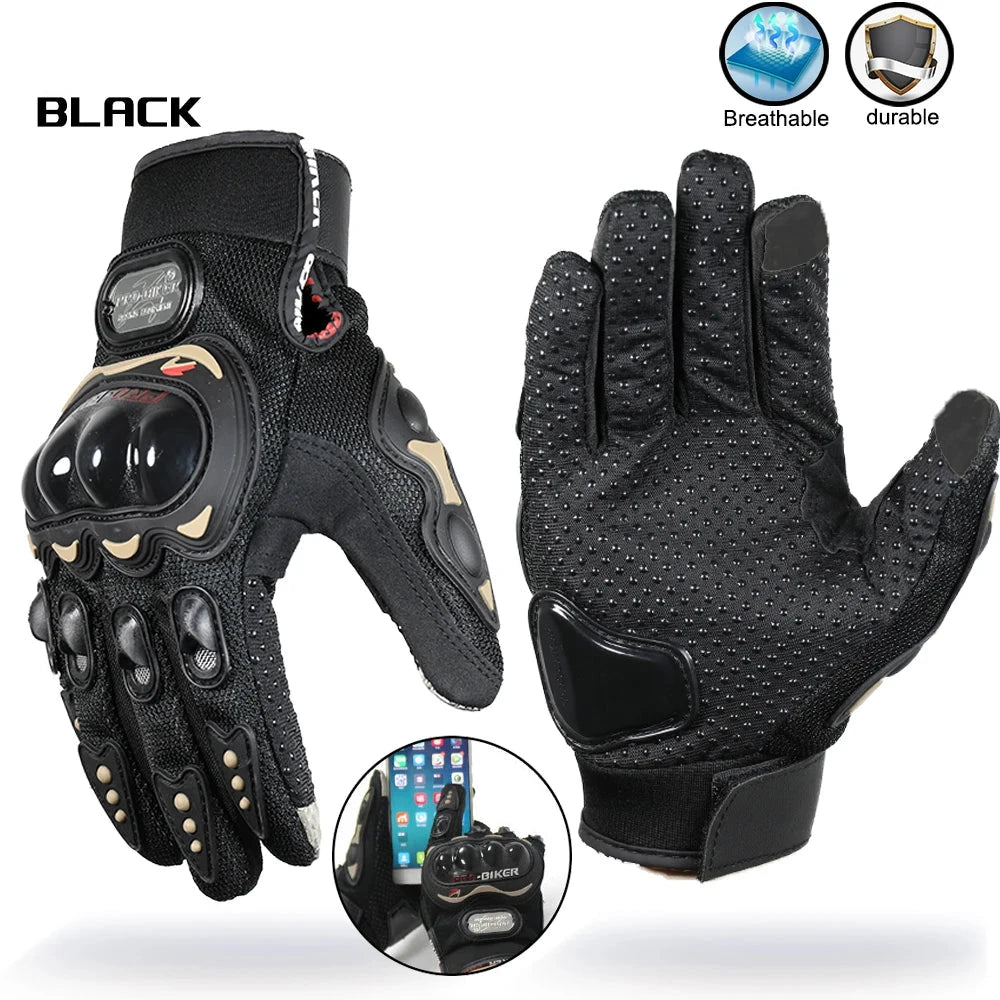 Full-Finger Motorcycle Riding Gloves