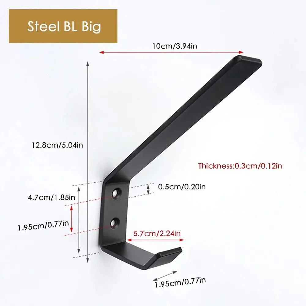 Stainless Steel Helmet Hook – Multi-Purpose Wall Mount Rack