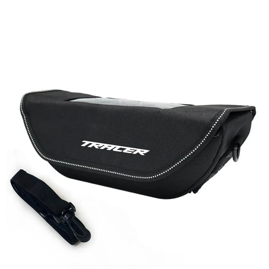 Sport Tourer Waterproof Handlebar Bag – Phone & Travel Storage with Cable Port