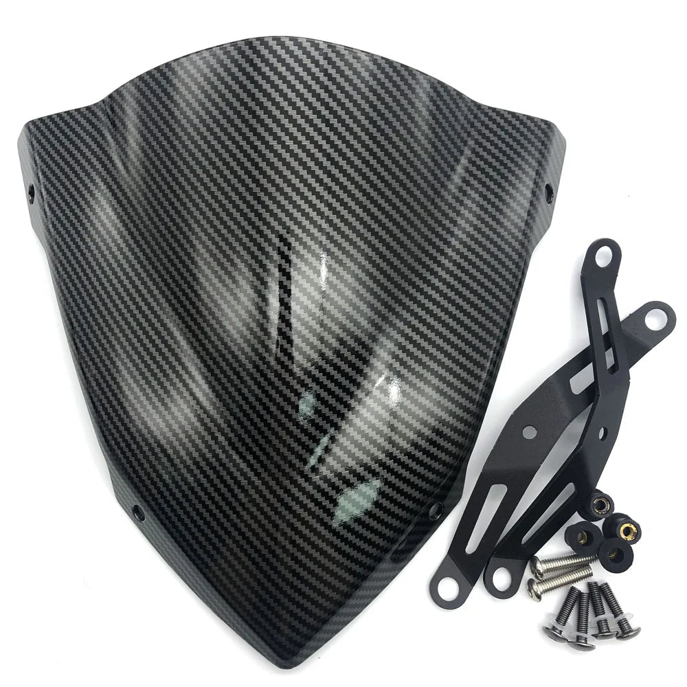 Motorcycle Windscreen for Yamaha MT-25 MT-03 2020–2024 – Wind Deflector Visor