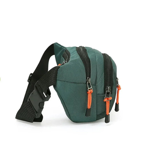 Waterproof Oxford Fanny Pack – Multi-Pocket Large Capacity
