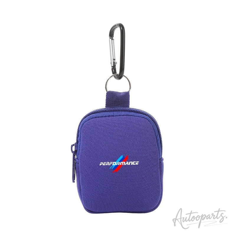 Performance Mini Coin Purse – Zipper Key Pouch with Carabiner Clip