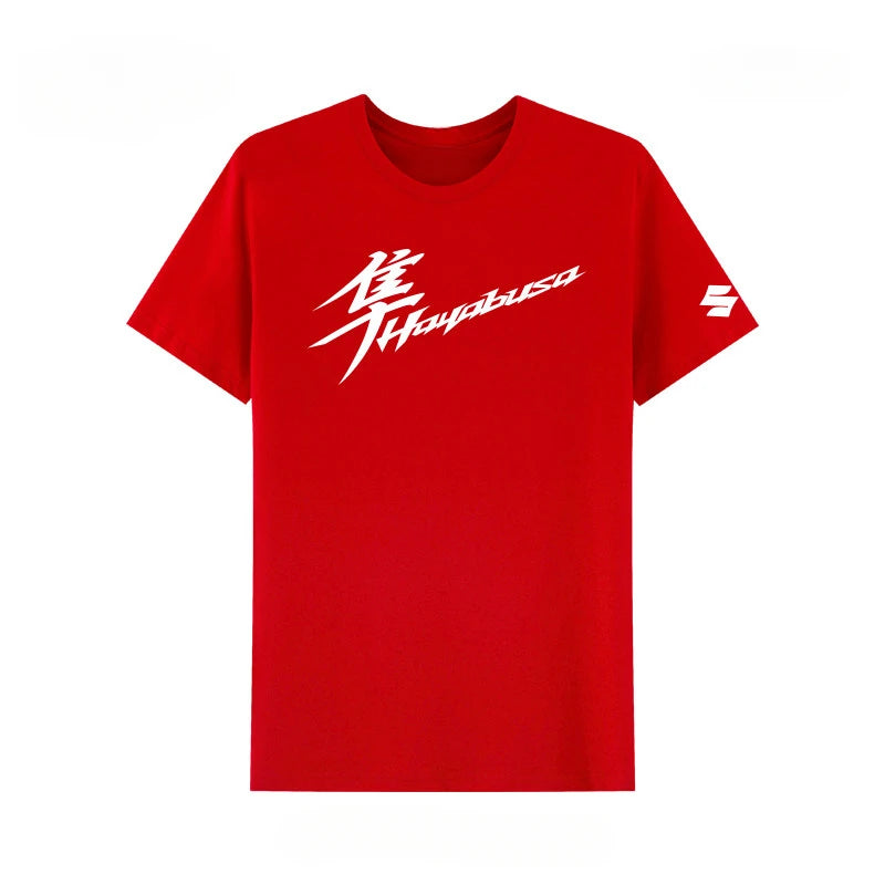 Men's Motorcycle Racing T-Shirt – Cotton Short Sleeve S–4XL