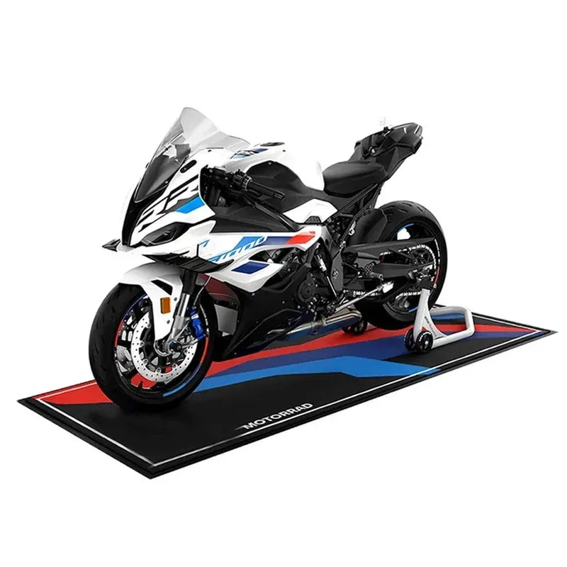 Motorcycle Floor Mat – Rider-Inspired Garage Accent