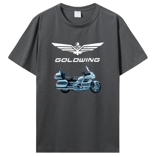 Motorcycle Graphic T-Shirt – Cotton Casual Rider Tee