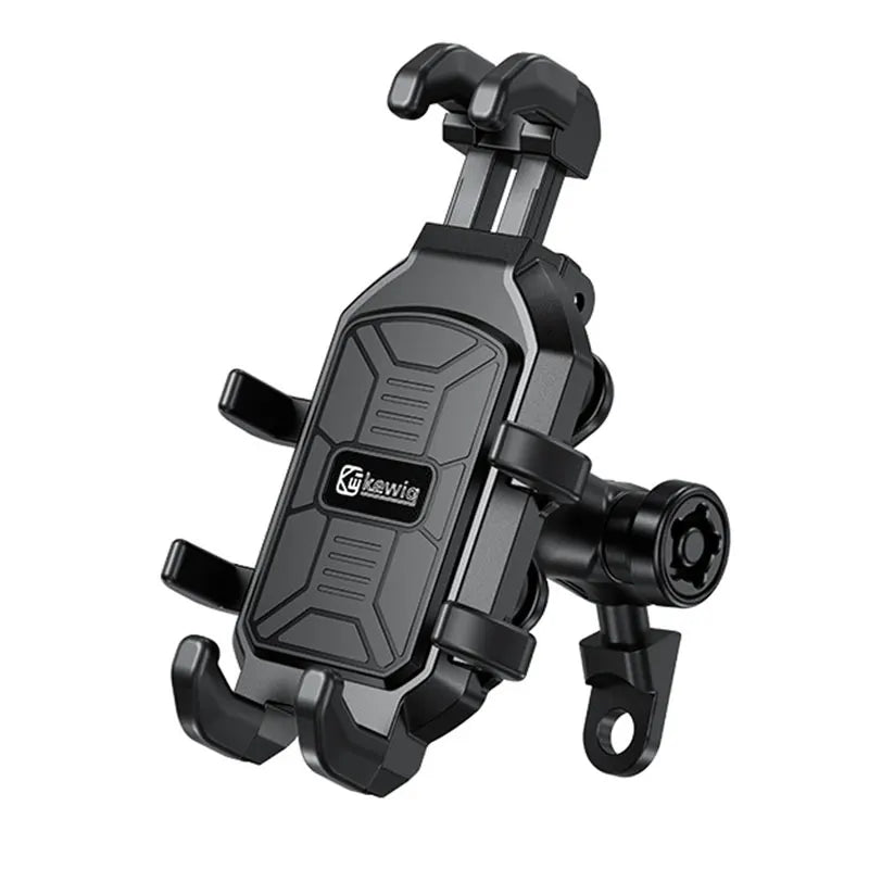 Motorcycle Phone Holder – Anti-Shake Navigation Bracket (Handlebar & Mirror Mount)