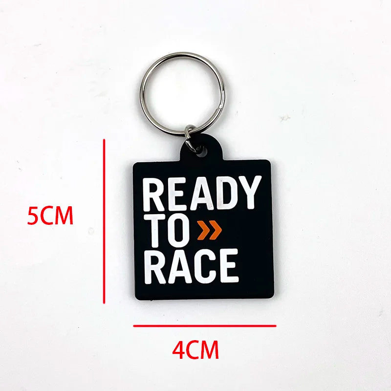 3D Rubber Motorcycle Keychain – Ready To Race