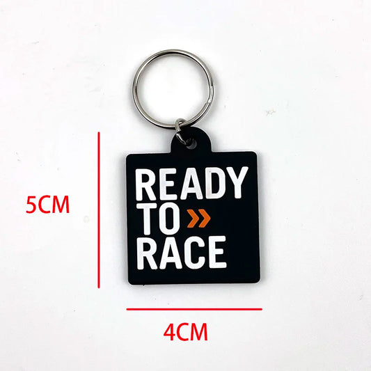 3D Rubber Motorcycle Keychain – Ready To Race