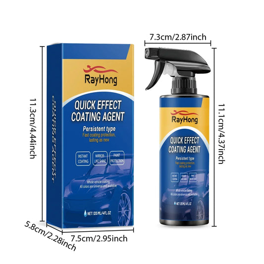 Motorcycle & Car Paint Coating Spray – Gloss Sealer & Protective Wax 120ml