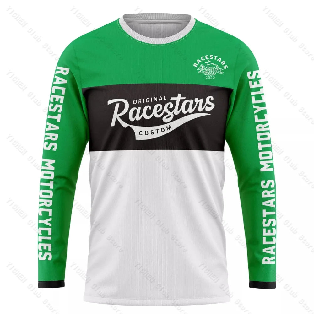 Motocross Long Sleeve Jersey – Quick-Dry Performance Riding Shirt