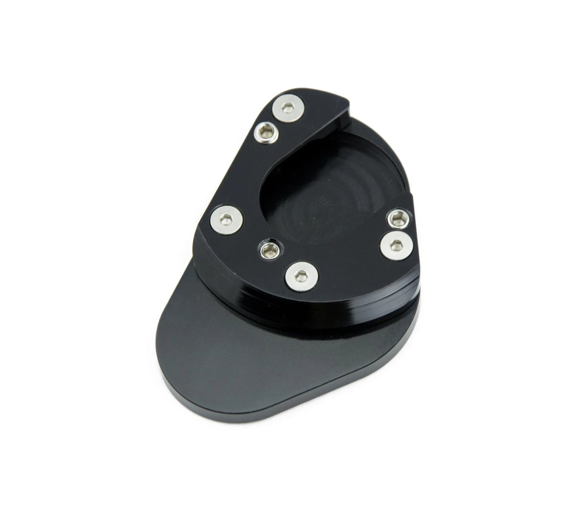 CNC Aluminum Motorcycle Side Stand Kick Plate Foot Enlarger