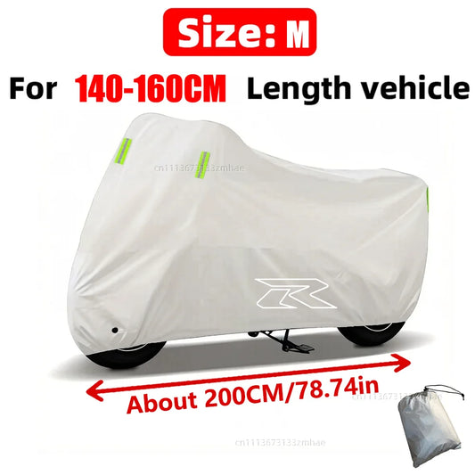 Waterproof Motorcycle Cover – UV & Rain Protection, All Sizes