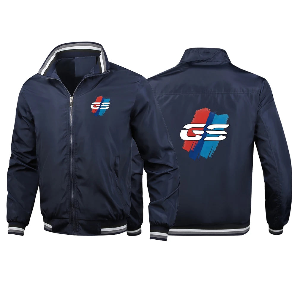 GS Adventure Moto Jacket – Men's Zip Bomber Coat