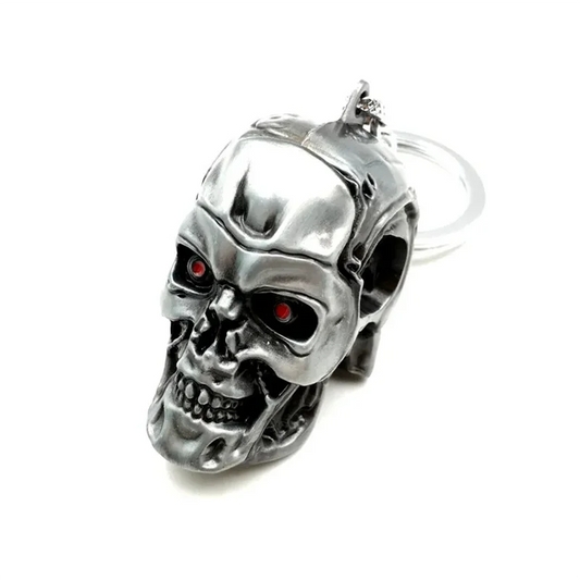 Skull Keychain – Zinc Alloy Motorcycle Key Ring Gift