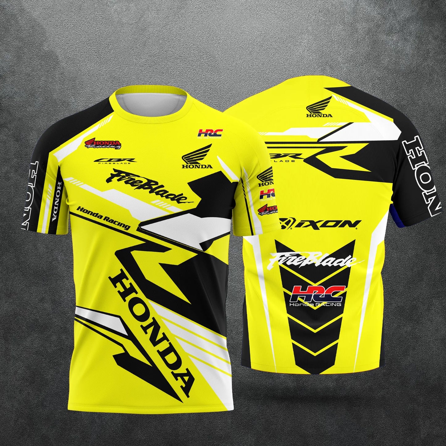 Racing Team Motorcycle Riding T-Shirt – Quick-Dry Breathable