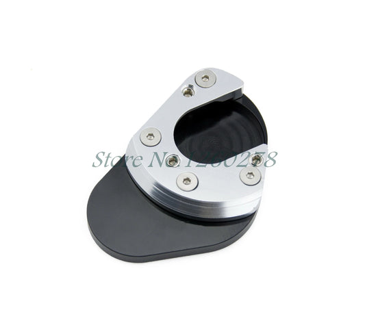 CNC Aluminum Motorcycle Side Stand Kick Plate Foot Enlarger