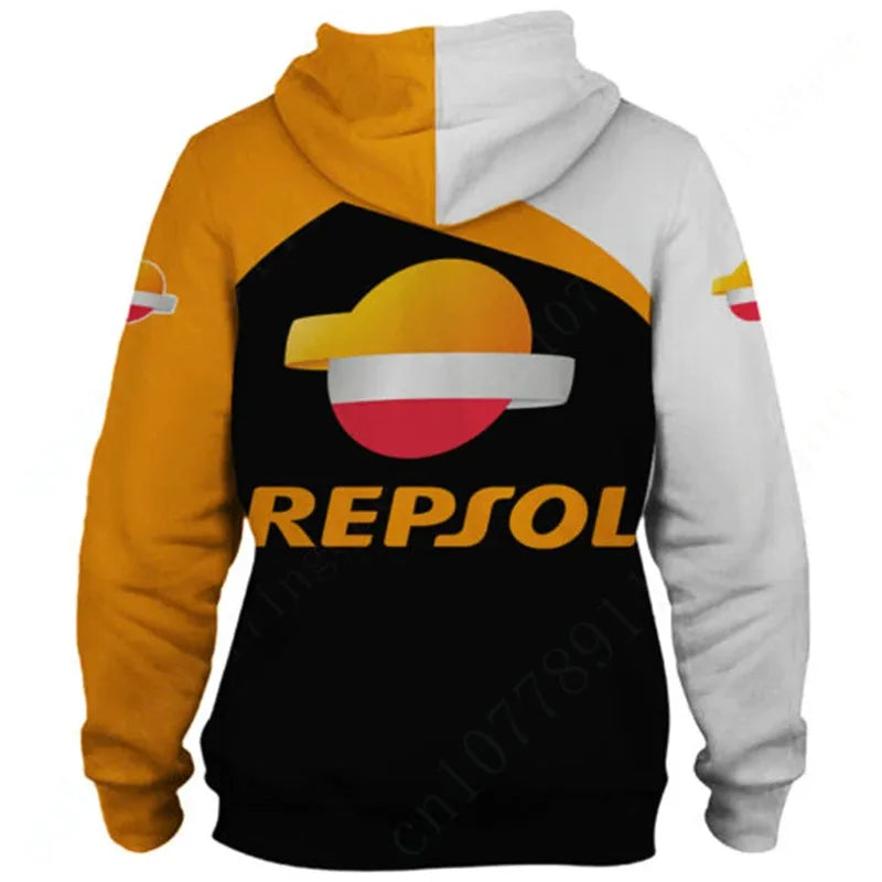 Racing 3D Print Zip Hoodie – Unisex Fleece Sweatshirt S–6XL