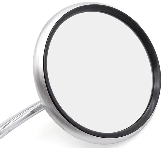 Chrome Aluminum Bar End Mirrors – Universal Motorcycle