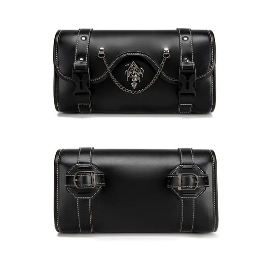 PU Leather Motorcycle Fork Bag