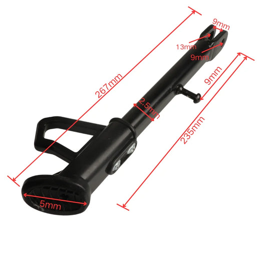 Universal Motorcycle Side Kickstand – Anti-Slip Parking Stand for Scooters & E-Bikes