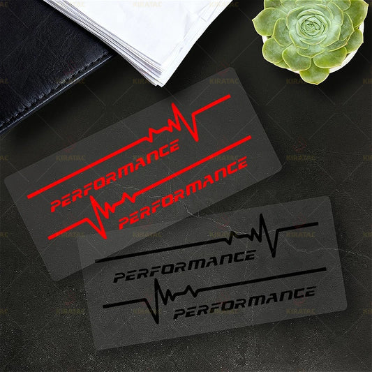 Heartbeat Vinyl Stickers – Waterproof Decals (2PCS)