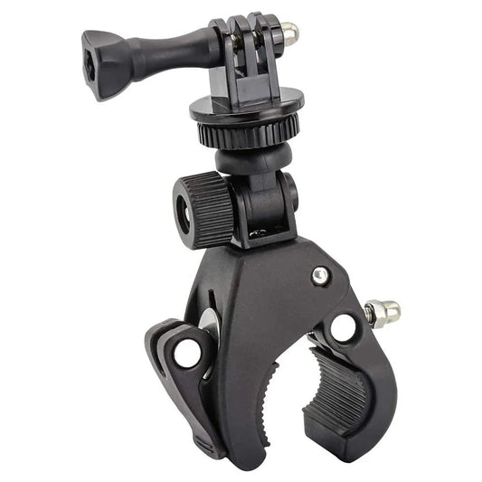 Bicycle & Motorcycle Handlebar Camera Mount – 360° Swivel Bracket