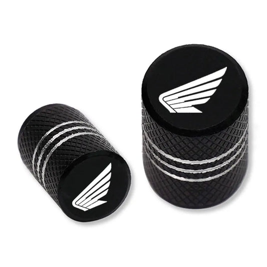 2-Piece Motorcycle Aluminum Valve Stem Caps