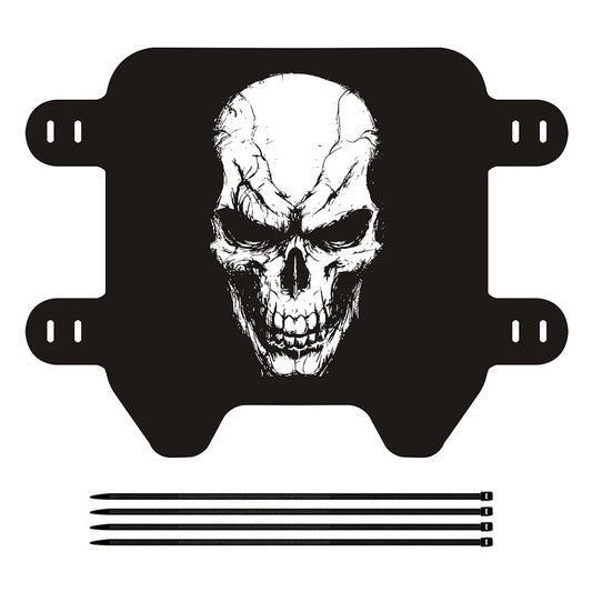 Skull Motorcycle Front Number Plate – License Plate Holder