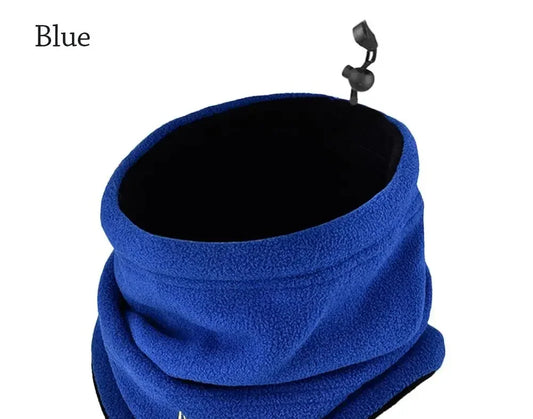 Winter Fleece Neck Gaiter – Warm Tube Scarf for Motorcycle & Outdoor