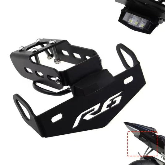 CNC Aluminum Fender Eliminator Tail Tidy Kit – License Plate Holder with 3-LED Light