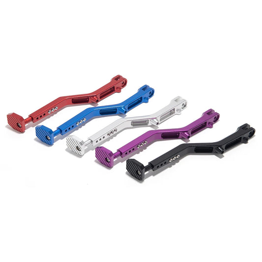 CNC Aluminum Adjustable Side Kickstand – Electric Dirt Bike & E-Bike | 4 Colors