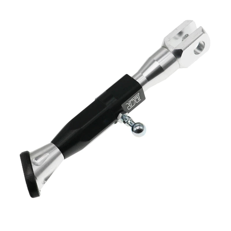 CNC Aluminum Adjustable Motorcycle Kickstand – 21–25 cm Height Range | 3 Colors