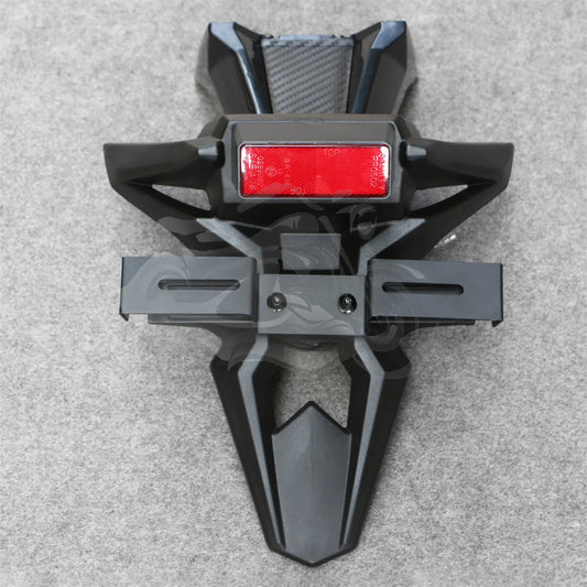 Motorcycle Rear Fender with License Plate Holder – ABS
