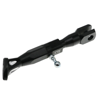 CNC Aluminum Adjustable Motorcycle Kickstand – 21–25 cm Height Range | 3 Colors
