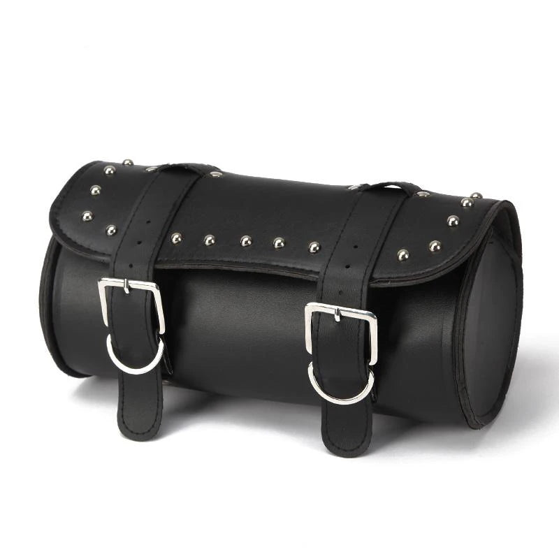 2. Bolsa de armazenamento de ferramentas para motocicleta em couro PU, 4 estilos, para Honda Suzuki Kawasaki Yamaha Harley XL scooter, moto urbana, café racer