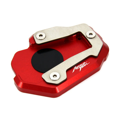CNC Aluminum Motorcycle Kickstand Extension Pad – 3 Colors