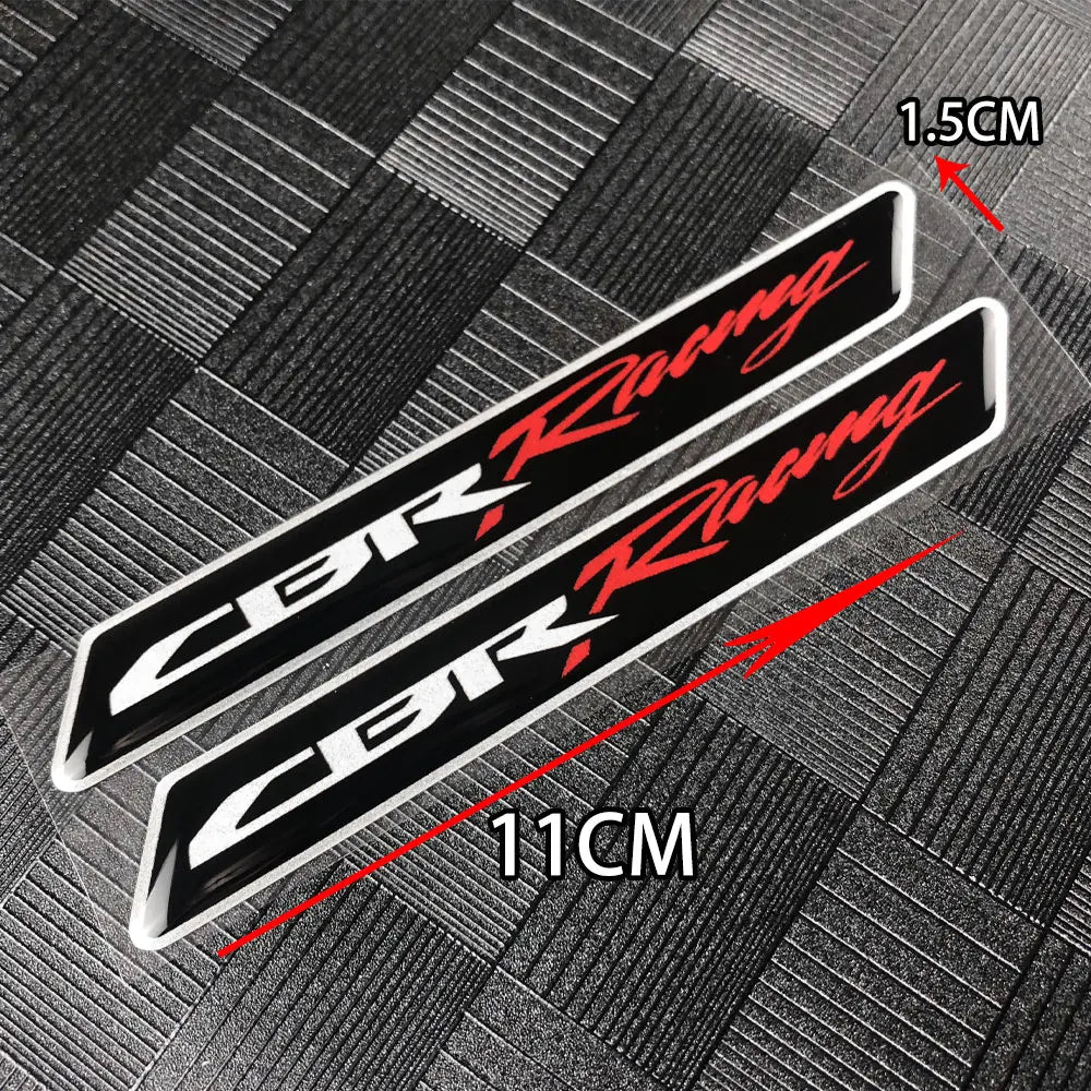 3D Reflective Motorcycle Tank Decal Sticker – Set of 2