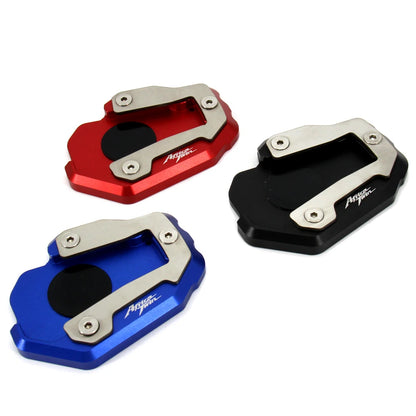 CNC Aluminum Motorcycle Kickstand Extension Pad – 3 Colors