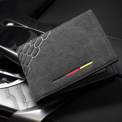 Men's Leather Wallet – Driver License & Multi-Card Holder