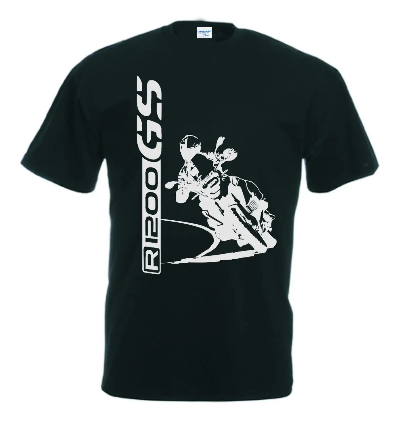 GS Motorcycle Graphic T-Shirt – 100% Cotton Casual Tee for Riders