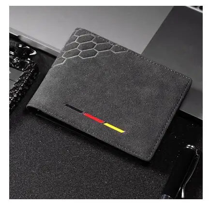 Men's Leather Wallet – Driver License & Multi-Card Holder