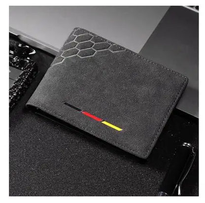 Men's Leather Wallet – Driver License & Multi-Card Holder