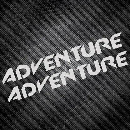 Adventure Waterproof Vinyl Decals – 20 cm