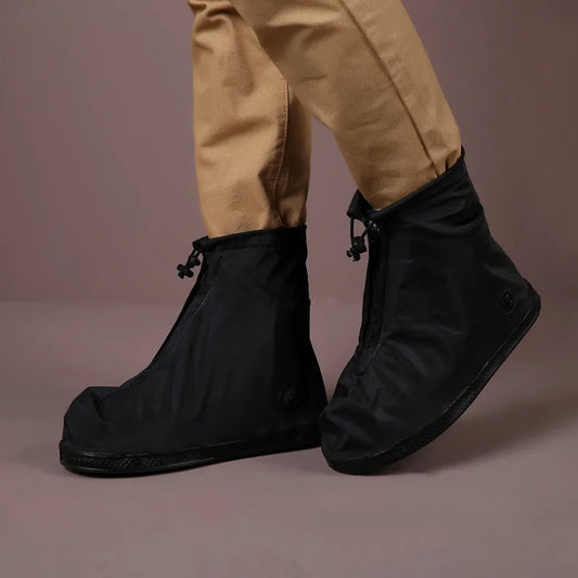 Waterproof Reusable Shoe Covers – Non-Slip Rain Boot Overshoes