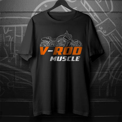 V-Rod Muscle Motorcycle T-Shirt – Cotton Moto Graphic Tee