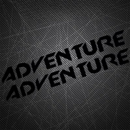 Adventure Waterproof Vinyl Decals – 20 cm