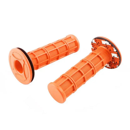 Poignées de guidon en caoutchouc – Paire universelle de 11.7cm pour mini-moto et moto tout-terrain