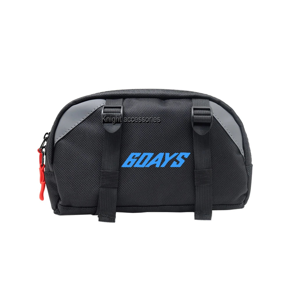 1680D Nylon Handlebar Bag – 2.3L Off-Road Motorcycle Adventure Storage YKK Zipper