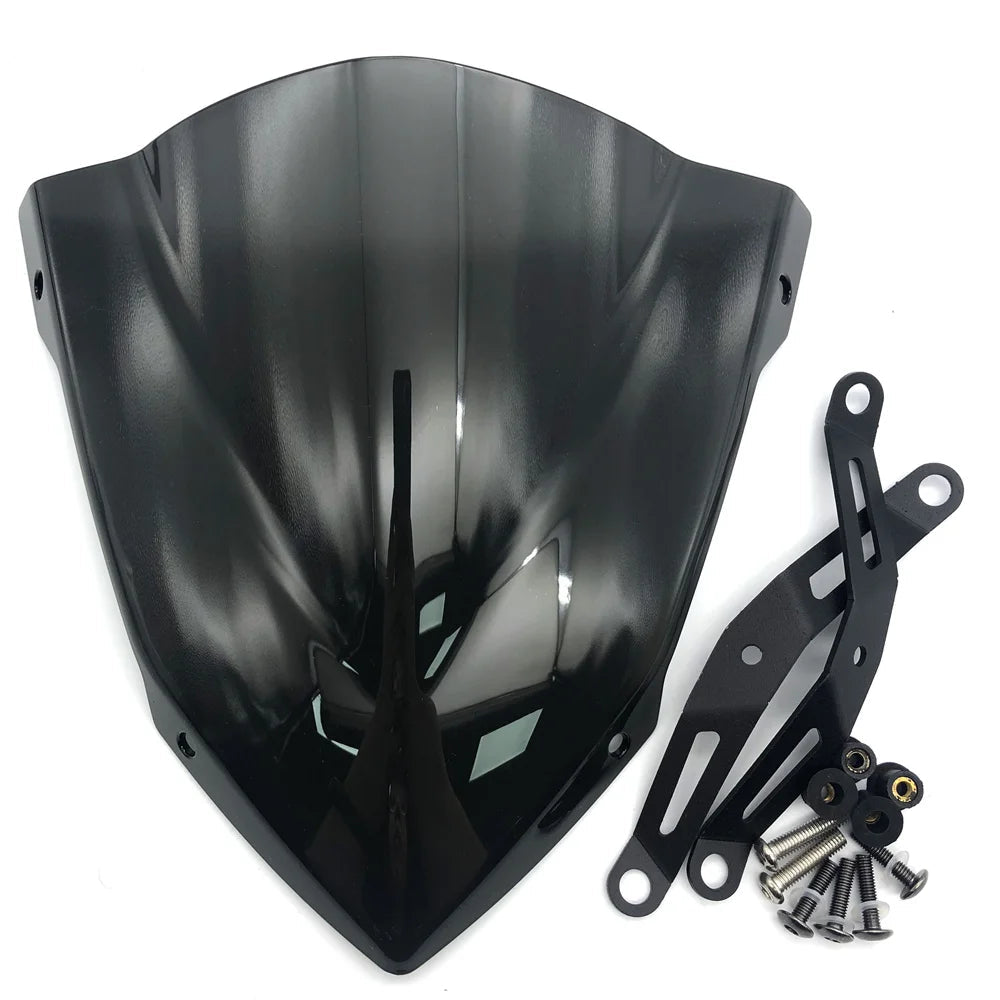 Motorcycle Windscreen for Yamaha MT-25 MT-03 2020–2024 – Wind Deflector Visor