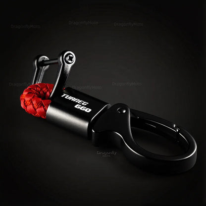 Porte-clés de moto en alliage de zinc